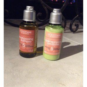 L'Occitane Essential Oil Shampoo Conditioner Travel Set
